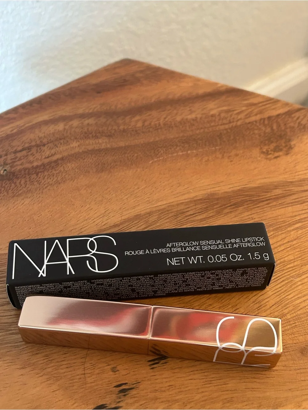 NIB★NARS Afterglow Sensual Shine Hydrating Lipstick in High Gear